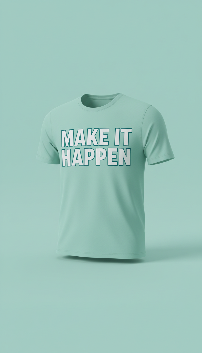 Fresh mint slogan t-shirt